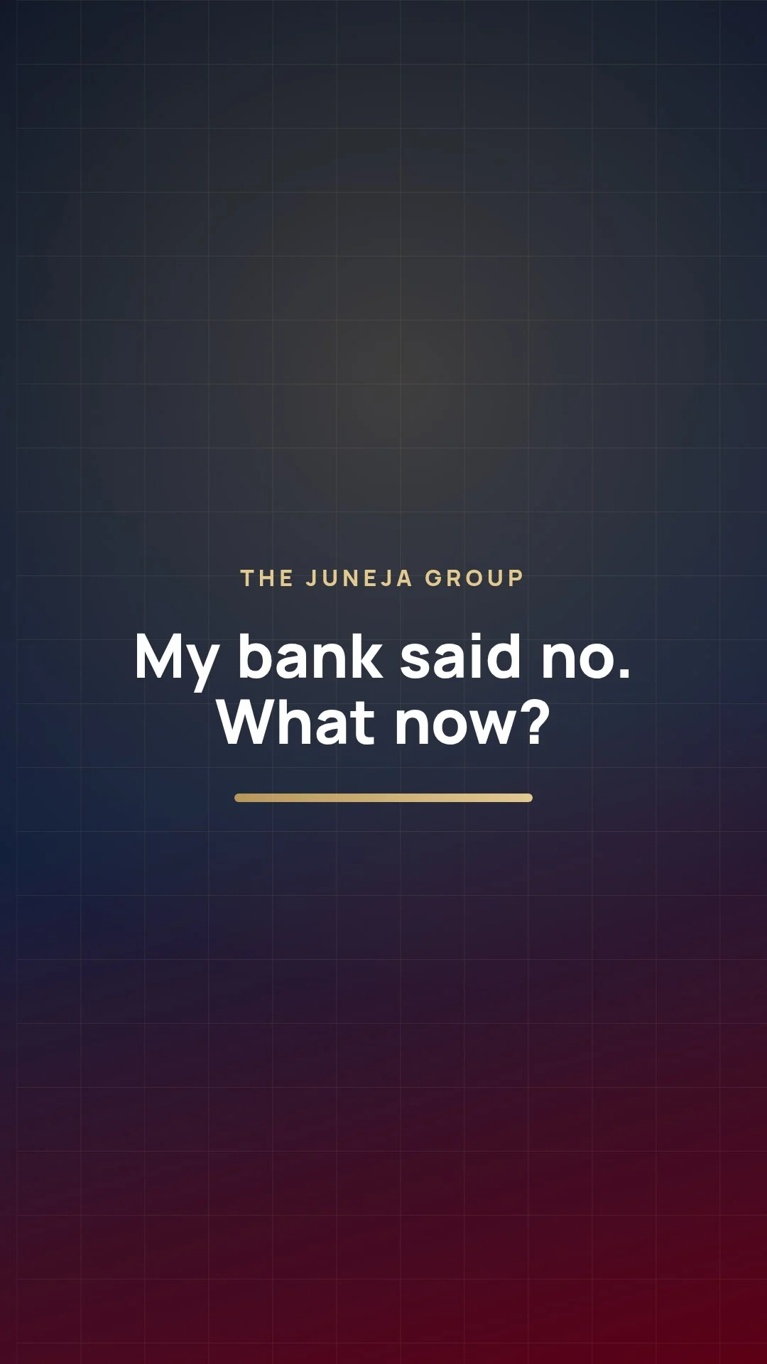 My bank declined my mortgage — what are my options?